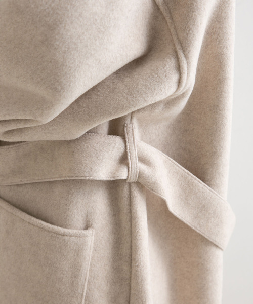 rectangle（レクタングル）の「ミックスシャギーダブルフェイスロングコート（その他アウター・レディース・チャコールグレー/ベージュ/グレー/モカ・FREE）」の17枚目の写真