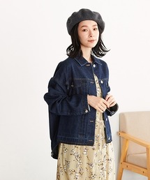 ONIGIRI | 《コットンリネン》 デニム ジャケット(デニムジャケット)
