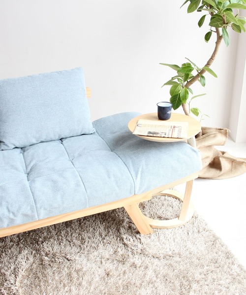 studio CLIP(スタディオクリップ)の「LOTUS サイドテーブル(家具・レディース・ナチュラル/ブラウン・FREE)」の3枚目の写真