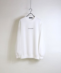 Confirm / コンファーム ロゴ刺繍ビッグスウェット