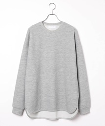 【クロスサーモ】リラックスシルエット プルオーバー/防風性・耐久性