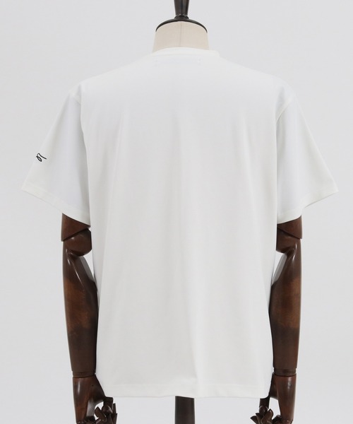 CALL&RESPONSE（コールアンドレスポンス）の「mt7000-ジオメトリック プリントTEE-クジラ Tシャツ（Tシャツ/カットソー・メンズ・ホワイト・1/2/5/4）」の2枚目の写真