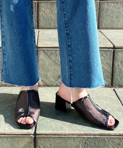 natural couture(ナチュラルクチュール)の「チュールパイピングミュール(その他シューズ・レディース・ブラック/ブラウン/アイボリー・MEDIUM/LARGE)」の17枚目の写真