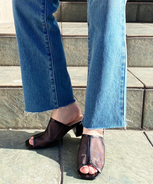 natural couture(ナチュラルクチュール)の「チュールパイピングミュール(その他シューズ・レディース・ブラック/ブラウン/アイボリー・MEDIUM/LARGE)」の19枚目の写真