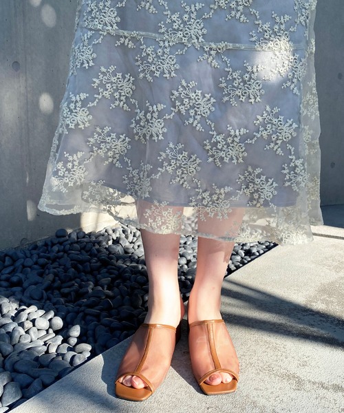 natural couture(ナチュラルクチュール)の「チュールパイピングミュール(その他シューズ・レディース・ブラック/ブラウン/アイボリー・MEDIUM/LARGE)」の21枚目の写真