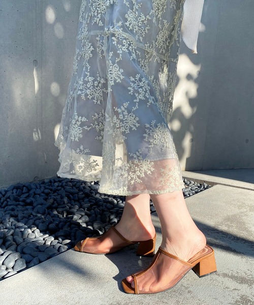 natural couture(ナチュラルクチュール)の「チュールパイピングミュール(その他シューズ・レディース・ブラック/ブラウン/アイボリー・MEDIUM/LARGE)」の22枚目の写真