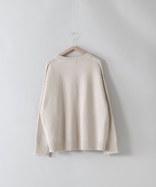 cepo(セポ)の「カノコアミニット+ロンTee アンサンブル(ニット/セーター・レディース・オフホワイト/ミント/チャコールグレー・M)」の14枚目の写真