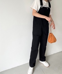 CANAL JEAN | RED CHOP WORKS(レッドチョップワークス) ストレッチツイルスリムサロペット(サロペット/オーバーオール)