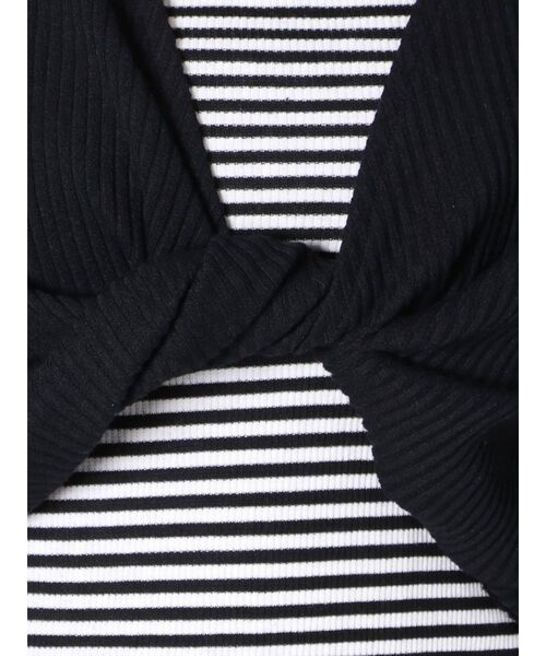 jouetie（ジュエティ）の「ツイストレイヤードトップス（Tシャツ/カットソー・レディース・ピンク/ブルー/ブラック・MEDIUM）」の21枚目の写真