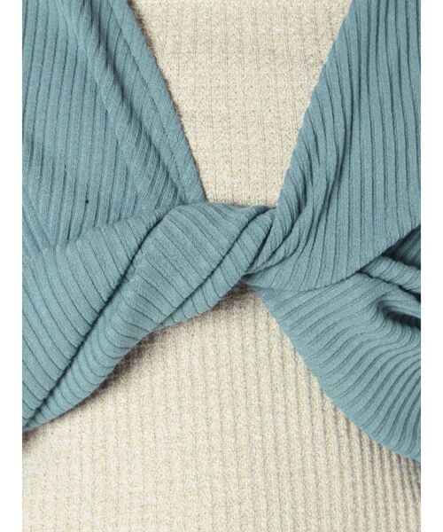 jouetie（ジュエティ）の「ツイストレイヤードトップス（Tシャツ/カットソー・レディース・ピンク/ブルー/ブラック・MEDIUM）」の22枚目の写真