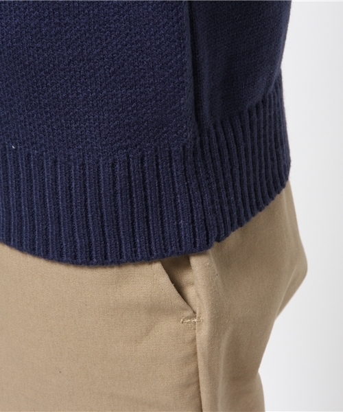 WEGO（ウィゴー）の「WEGO/星条旗ジャガードニット（ニット/セーター・メンズ・オフホワイト/ダークグレー/ネイビー・LARGE/MEDIUM）」の6枚目の写真