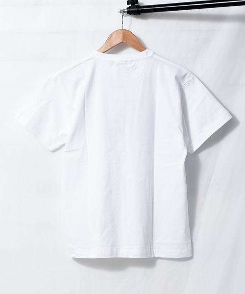 SY32 by SWEET YEARS(エスワイサーティトゥバイスィートイヤーズ)の「SY32 by SWEET YEARS/INK JET BOX LOGO TEE(Tシャツ/カットソー・レディース・ホワイト/ブラック・SMALL/MEDIUM/LARGE/X-LARGE/XX-LARGE)」の6枚目の写真