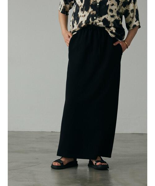 GARAGE OF GOOD CLOTHING（ガレージオブグッドクロージング）の「タイトスカート（スカート・レディース・ブルー/ブラック・FREE）」の4枚目の写真