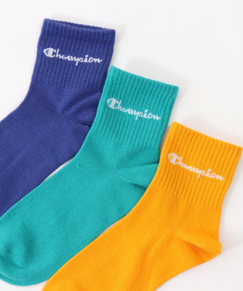 Champion(チャンピオン)の「Champion/チャンピオン ソックス ウィメンズ クォーター3足セット CWSCQ201(ソックス/靴下・レディース・その他1/マルチ/カラフル/その他・S)」の15枚目の写真