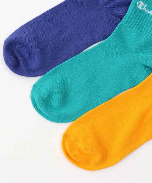 Champion(チャンピオン)の「Champion/チャンピオン ソックス ウィメンズ クォーター3足セット CWSCQ201(ソックス/靴下・レディース・その他1/マルチ/カラフル/その他・S)」の12枚目の写真