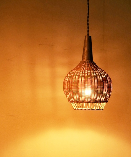 WICKER LAMP 2nd ウィッカー ペンダントランプ（照明）｜ACME