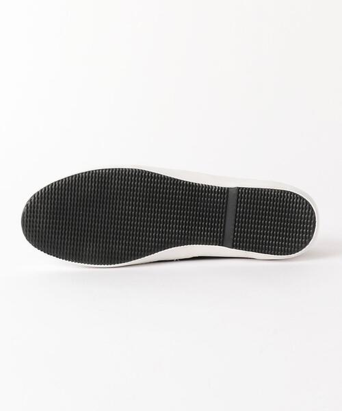 BEAUTY&YOUTH UNITED ARROWS（ビューティーアンドユースユナイテッドアローズ）の「BY ツイル スリッポン スニーカー（スリッポン・メンズ・ブラック/オフホワイト/オリーブ・8/10/9/7）」の6枚目の写真