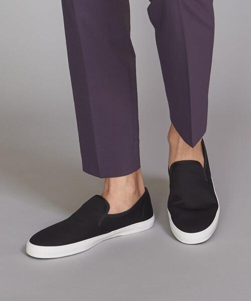 BEAUTY&YOUTH UNITED ARROWS（ビューティーアンドユースユナイテッドアローズ）の「BY ツイル スリッポン スニーカー（スリッポン・メンズ・ブラック/オフホワイト/オリーブ・8/10/9/7）」の13枚目の写真