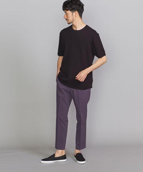 BEAUTY&YOUTH UNITED ARROWS（ビューティーアンドユースユナイテッドアローズ）の「BY ツイル スリッポン スニーカー（スリッポン・メンズ・ブラック/オフホワイト/オリーブ・8/10/9/7）」の15枚目の写真