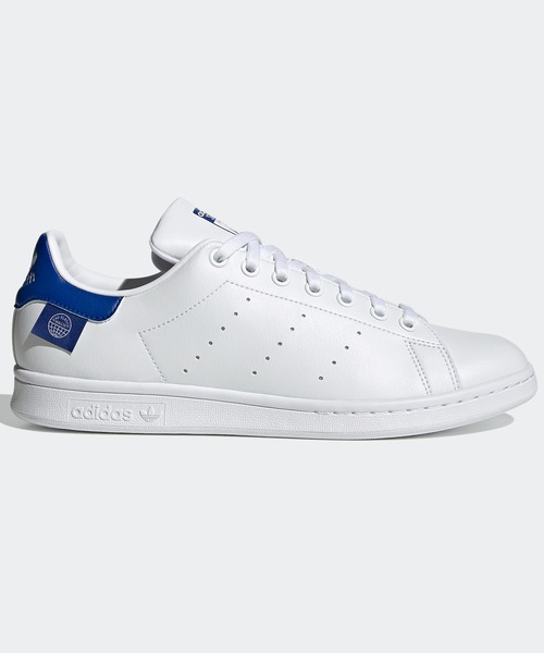 adidas（アディダス）の「スタンスミス [STAN SMITH] アディダスオリジナルス（スニーカー・メンズ・ホワイト×レッド/ホワイト×ブルー・23.0cm/24.0cm/25.5cm/22.0cm/27.0cm/27.5cm/28.0cm/24.5cm/26.0cm/29.0cm/23.5cm/28.5cm/22.5cm/26.5cm/25.0cm）」の2枚目の写真