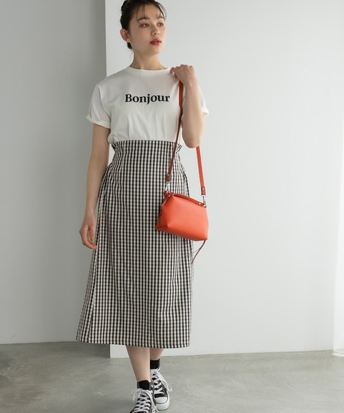 Edit Sheen(エディットシーン)の「ロングストラップポーチショルダー(ショルダーバッグ・レディース・シルバー/オレンジ/ホワイト/ブラック/イエロー/レッド/グリーン・FREE/SMALL)」の10枚目の写真