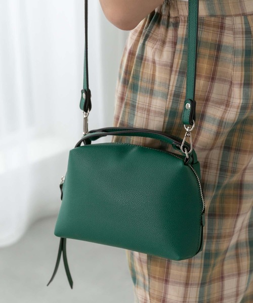 Edit Sheen(エディットシーン)の「ロングストラップポーチショルダー(ショルダーバッグ・レディース・シルバー/オレンジ/ホワイト/ブラック/イエロー/レッド/グリーン・FREE/SMALL)」の19枚目の写真