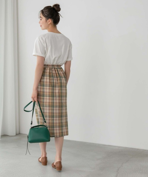 Edit Sheen(エディットシーン)の「ロングストラップポーチショルダー(ショルダーバッグ・レディース・シルバー/オレンジ/ホワイト/ブラック/イエロー/レッド/グリーン・FREE/SMALL)」の20枚目の写真