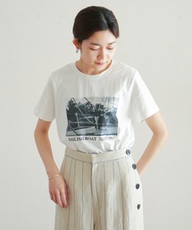 NOMBRE IMPAIR | Cat Photo 半袖TEE(Tシャツ/カットソー)