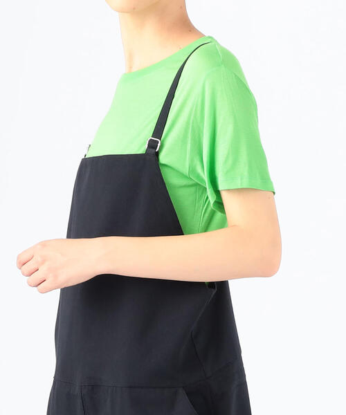 TOMORROWLAND (トゥモローランド)の「BASE RANGE LONG STRAP OVERALL(サロペット/オーバーオール・レディース・ブラック・S)」の8枚目の写真