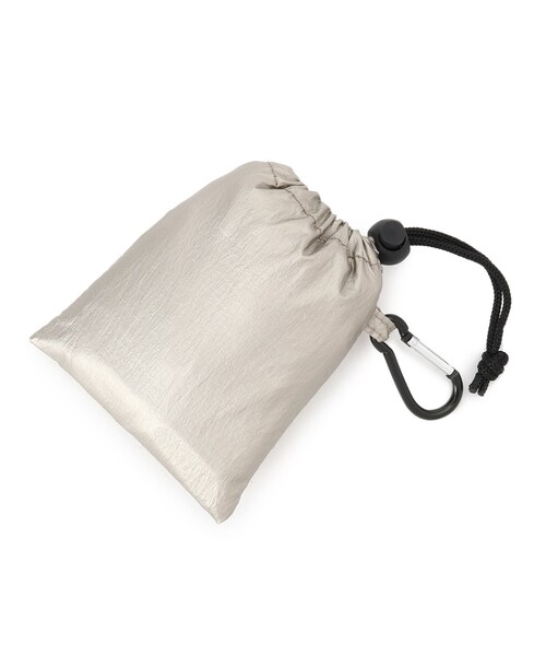 SHOO・LA・RUE（シューラルー）の「◆メタリックマルシェバッグ（エコバッグ/サブバッグ・レディース・シルバー/ゴールド/ブロンズ・00）」の9枚目の写真