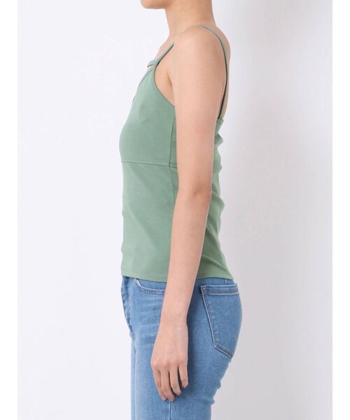 EMODA（エモダ）の「ストラップVキャミソール（キャミソール・レディース・ホワイト/ブラック/ミント・FREE）」の18枚目の写真