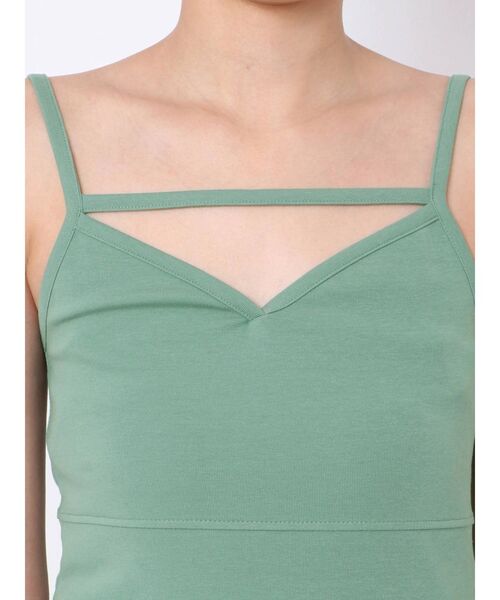 EMODA（エモダ）の「ストラップVキャミソール（キャミソール・レディース・ホワイト/ブラック/ミント・FREE）」の20枚目の写真