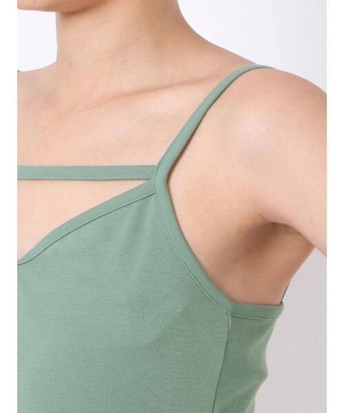 EMODA（エモダ）の「ストラップVキャミソール（キャミソール・レディース・ホワイト/ブラック/ミント・FREE）」の21枚目の写真