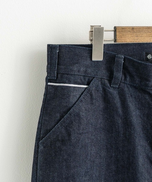 Audience(オーディエンス)の「日本製 赤耳インディゴブルー/ブラック/ホワイトデニムユーティリティパンツ(デニムパンツ・メンズ・ホワイト/ダークインディゴブルー/ブラック・S/XL/M/L)」の13枚目の写真