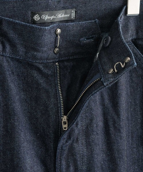 Audience(オーディエンス)の「日本製 赤耳インディゴブルー/ブラック/ホワイトデニムユーティリティパンツ(デニムパンツ・メンズ・ホワイト/ダークインディゴブルー/ブラック・S/XL/M/L)」の15枚目の写真