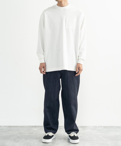 Audience(オーディエンス)の「日本製 赤耳インディゴブルー/ブラック/ホワイトデニムユーティリティパンツ(デニムパンツ・メンズ・ホワイト/ダークインディゴブルー/ブラック・S/XL/M/L)」の20枚目の写真