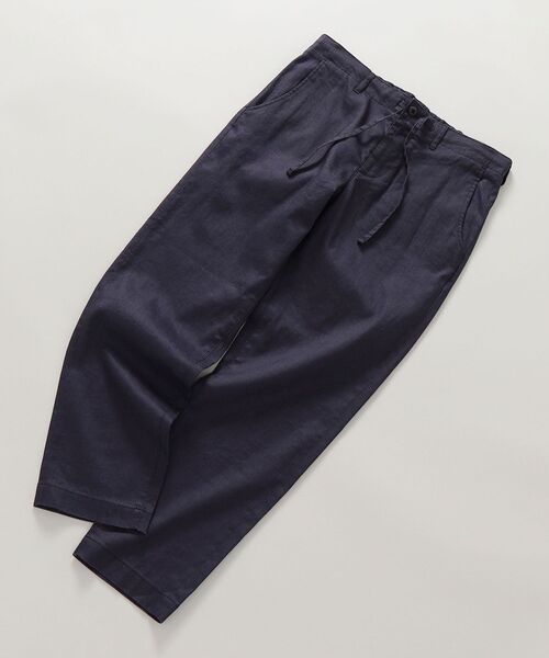 SHIPS(シップス)の「SHIPS: SOLOTEX(R) サフィラン リネン ハイブリッド ライト イージー パンツ(その他パンツ・メンズ・ブラウン/カーキ/オリーブ/ネイビー/レンガ/コバルトブルー・SMALL/MEDIUM/LARGE/X-LARGE)」の15枚目の写真