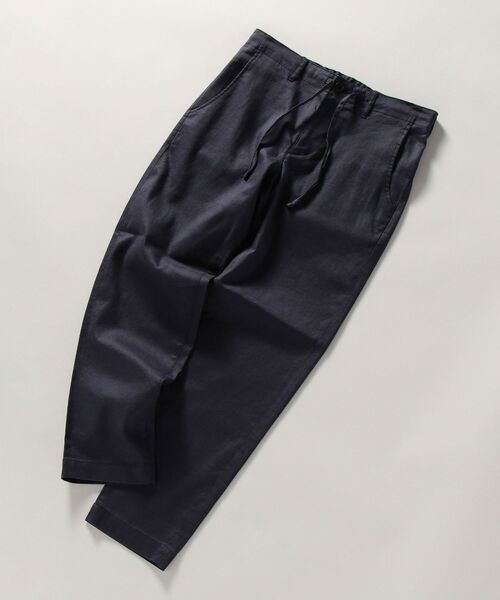 SHIPS(シップス)の「SHIPS: SOLOTEX(R) サフィラン リネン ハイブリッド ライト イージー パンツ(その他パンツ・メンズ・ブラウン/カーキ/オリーブ/ネイビー/レンガ/コバルトブルー・SMALL/MEDIUM/LARGE/X-LARGE)」の17枚目の写真