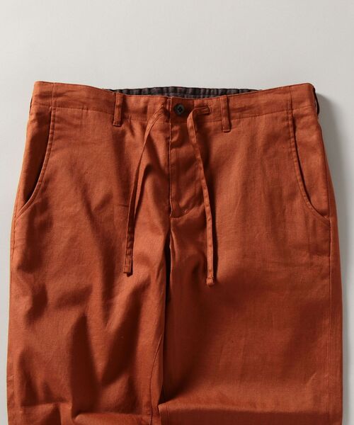 SHIPS(シップス)の「SHIPS: SOLOTEX(R) サフィラン リネン ハイブリッド ライト イージー パンツ(その他パンツ・メンズ・ブラウン/カーキ/オリーブ/ネイビー/レンガ/コバルトブルー・SMALL/MEDIUM/LARGE/X-LARGE)」の20枚目の写真