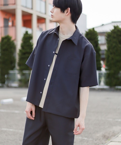 レーヨン 半袖 ショット シャツ＆パラッツォパンツ セットアップ schottのトップスを使ったコーディネート(ZOZOTOWN Yahoo!店