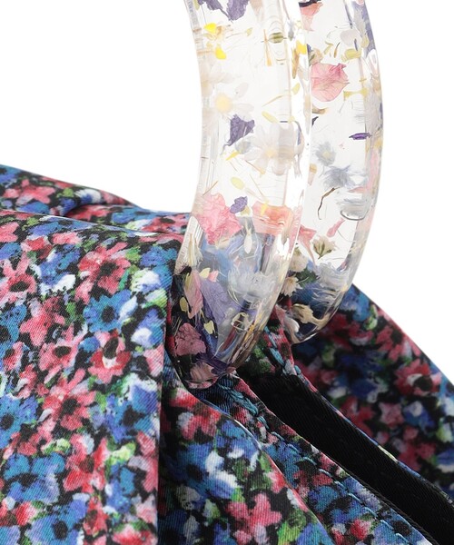 ANEVER（アンエバー）の「【VERONICA】LIBERTY x ANEVER FLOWER HANDLE バッグ（ハンドバッグ・レディース・ブルー系5/イエロー系5・F）」の9枚目の写真