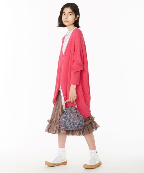 ANEVER（アンエバー）の「【VERONICA】LIBERTY x ANEVER FLOWER HANDLE バッグ（ハンドバッグ・レディース・ブルー系5/イエロー系5・F）」の10枚目の写真