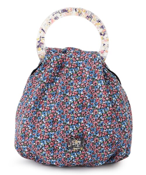 ANEVER（アンエバー）の「【VERONICA】LIBERTY x ANEVER FLOWER HANDLE バッグ（ハンドバッグ・レディース・ブルー系5/イエロー系5・F）」の11枚目の写真