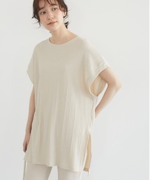 Green　Parks | ランダムリブチュニック＊(Tシャツ/カットソー)