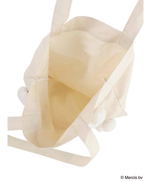 merry jenny（メリージェニー）の「もこもこmiffyトート（トートバッグ・レディース・アイボリー/ブラック・FREE）」の9枚目の写真