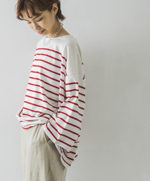 URBAN RESEARCH | 7分袖パネルボーダーカットソー(Tシャツ/カットソー)