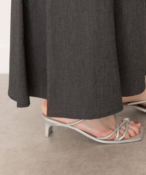 RODE SKO（ロデスコ）の「HELKA アンニュイサンダル（サンダル・レディース・ブラック/シルバー/グリーン・38/36/37）」の10枚目の写真