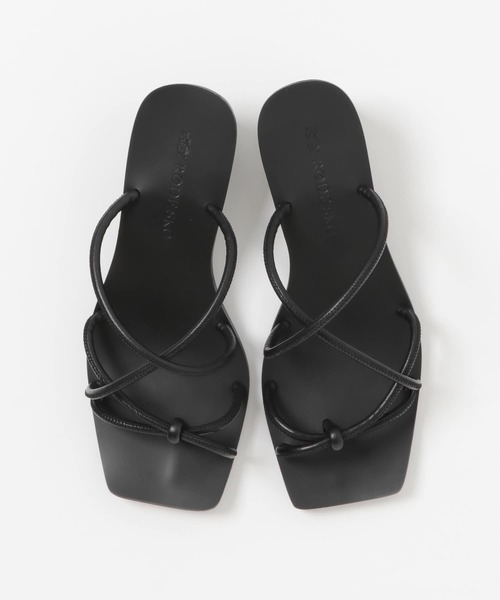 RODE SKO（ロデスコ）の「HELKA アンニュイサンダル（サンダル・レディース・ブラック/シルバー/グリーン・38/36/37）」の16枚目の写真