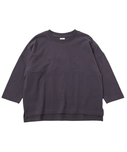 devirock（デビロック）の「フットボール バックプリント 長袖Tシャツ（Tシャツ/カットソー・キッズ・ホワイト/グレー系その他/ブルーグレー/ブラック/イエロー/ライトカーキ/ブルー系その他/ホワイト系その他/パープル系その他/イエロー系その他/グリーン系その他/その他12/その他13/その他14/イエロー系その他2・160cm/130cm/120cm/110cm/140cm/150cm/100cm）」の17枚目の写真