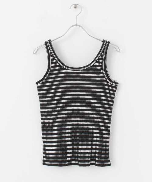 URBAN RESEARCH Sonny Label(アーバンリサーチサニーレーベル)の「カップ付きインナー(Tシャツ/カットソー・レディース・ブラウン/オフホワイト/ミント/ブラック系その他・FREE)」の1枚目の写真